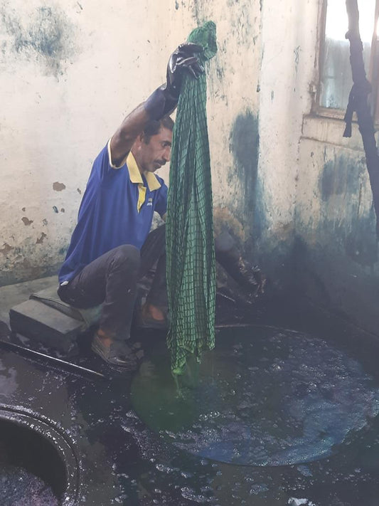 The Art and Tradition of Indigo Dyeing: A Journey into Timeless Blue Hues"