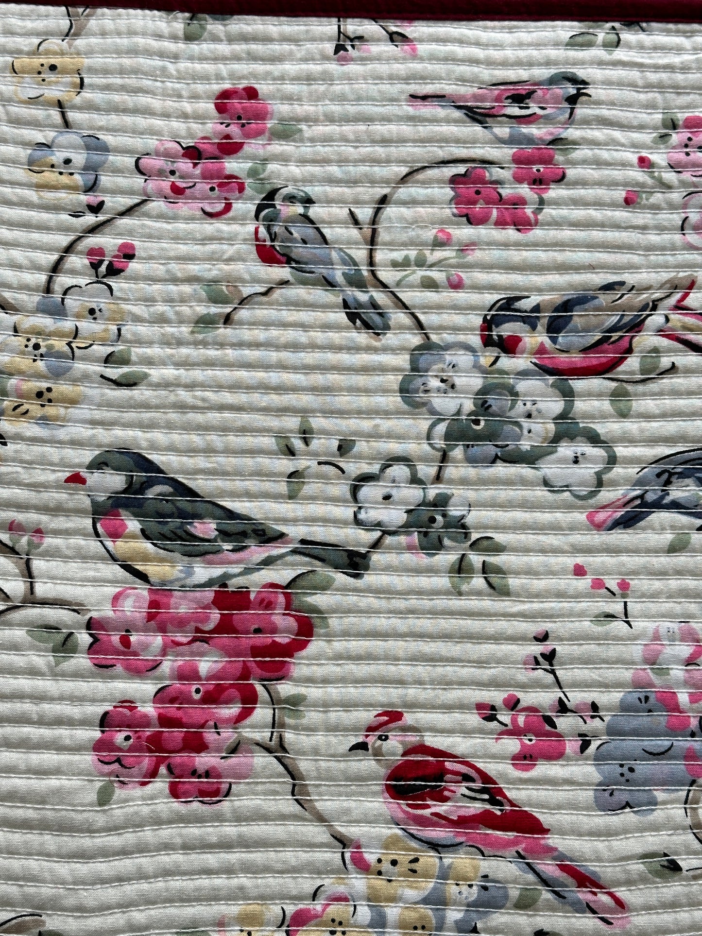 Quilted Bedcover - Flower design