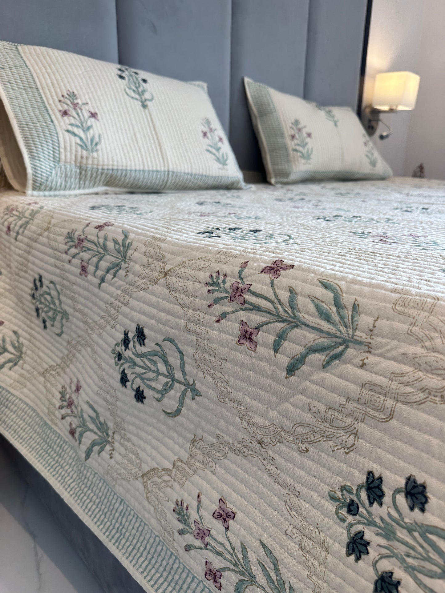 Luxury Quilted Bedcover - Premium Cotton
