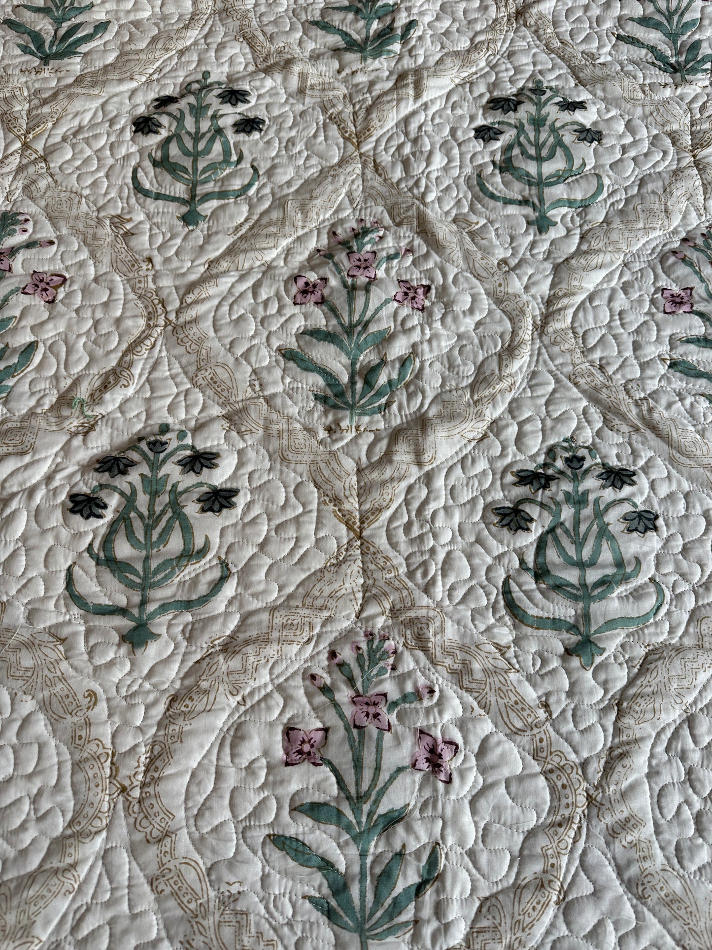Luxury Quilted Bedcover - Premium Cotton