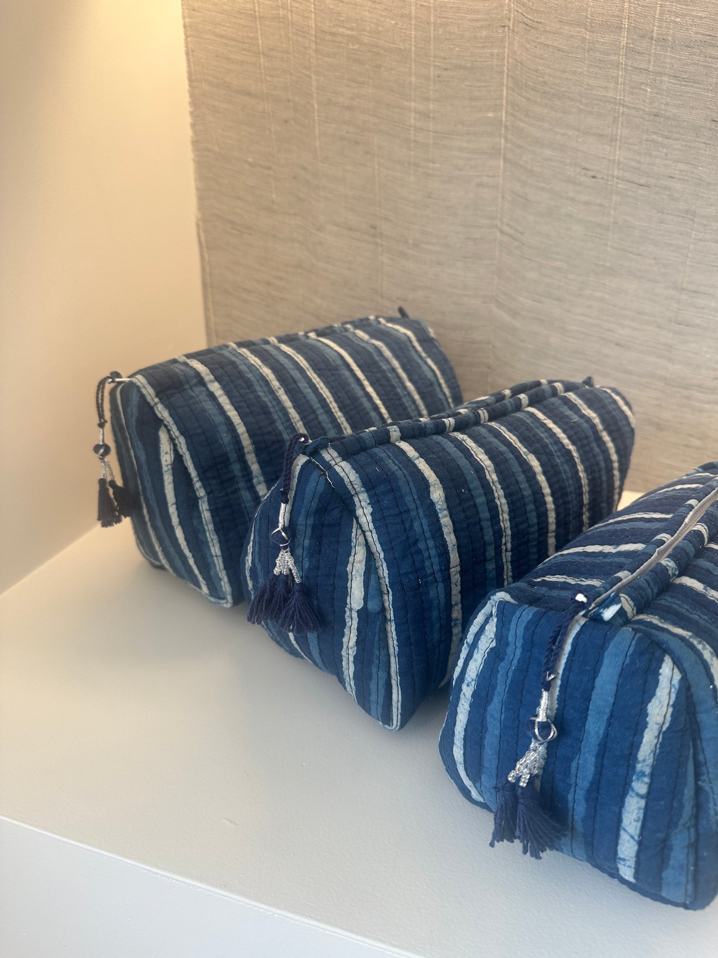 Stripe Blue - Multi Purpose Pouch