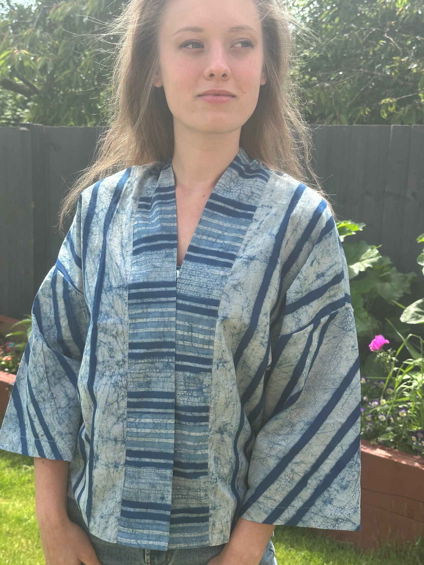 Neel Collection - Mosaic Waterfall Cotton Jacket