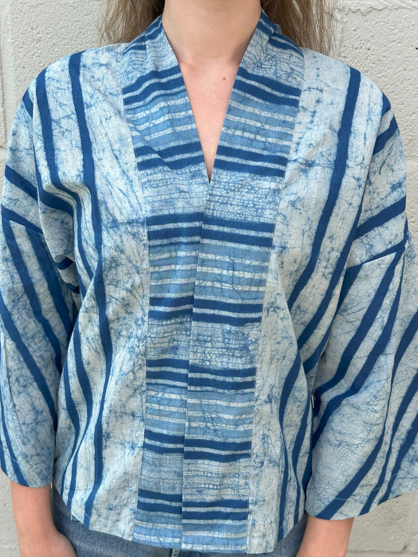 Neel Collection - Mosaic Waterfall Cotton Jacket