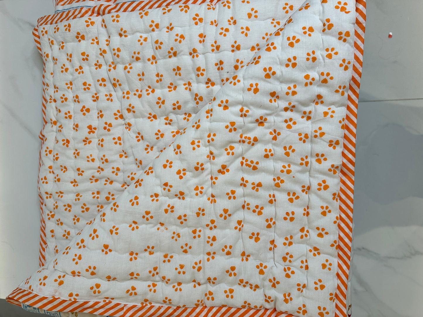 Tiger Kids Quilt - Reversible