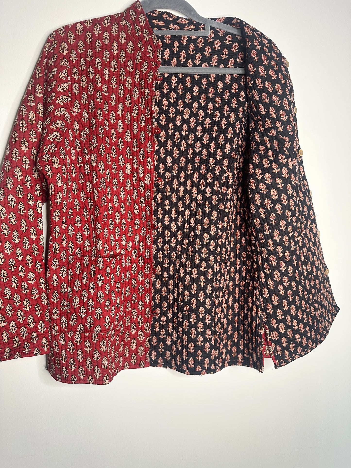 Ruby Paisley - Quilted Jacket