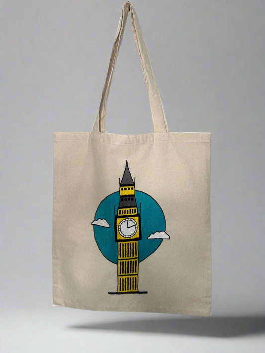 Big Ben - Embroidered Tote Bag