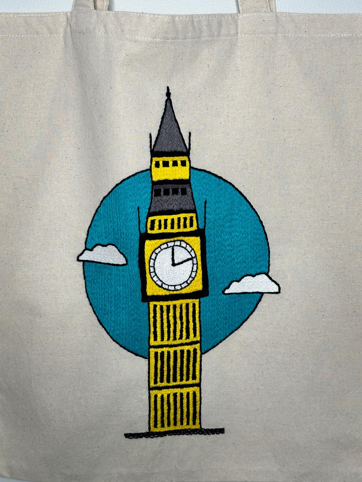 Big Ben - Embroidered Tote Bag