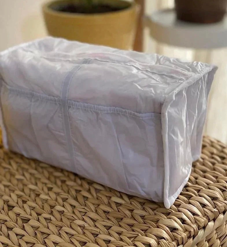 Silver Petal - Multi Purpose Zipper Bags