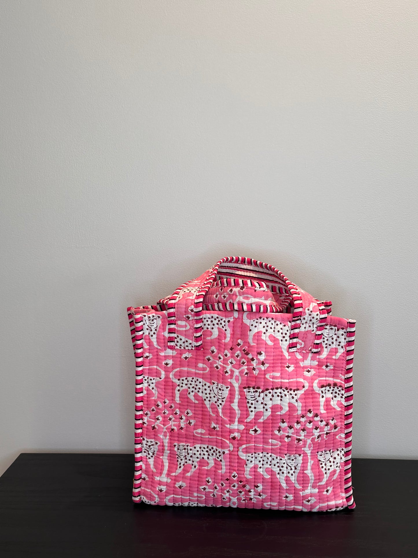 Pink Leopard MiniTote