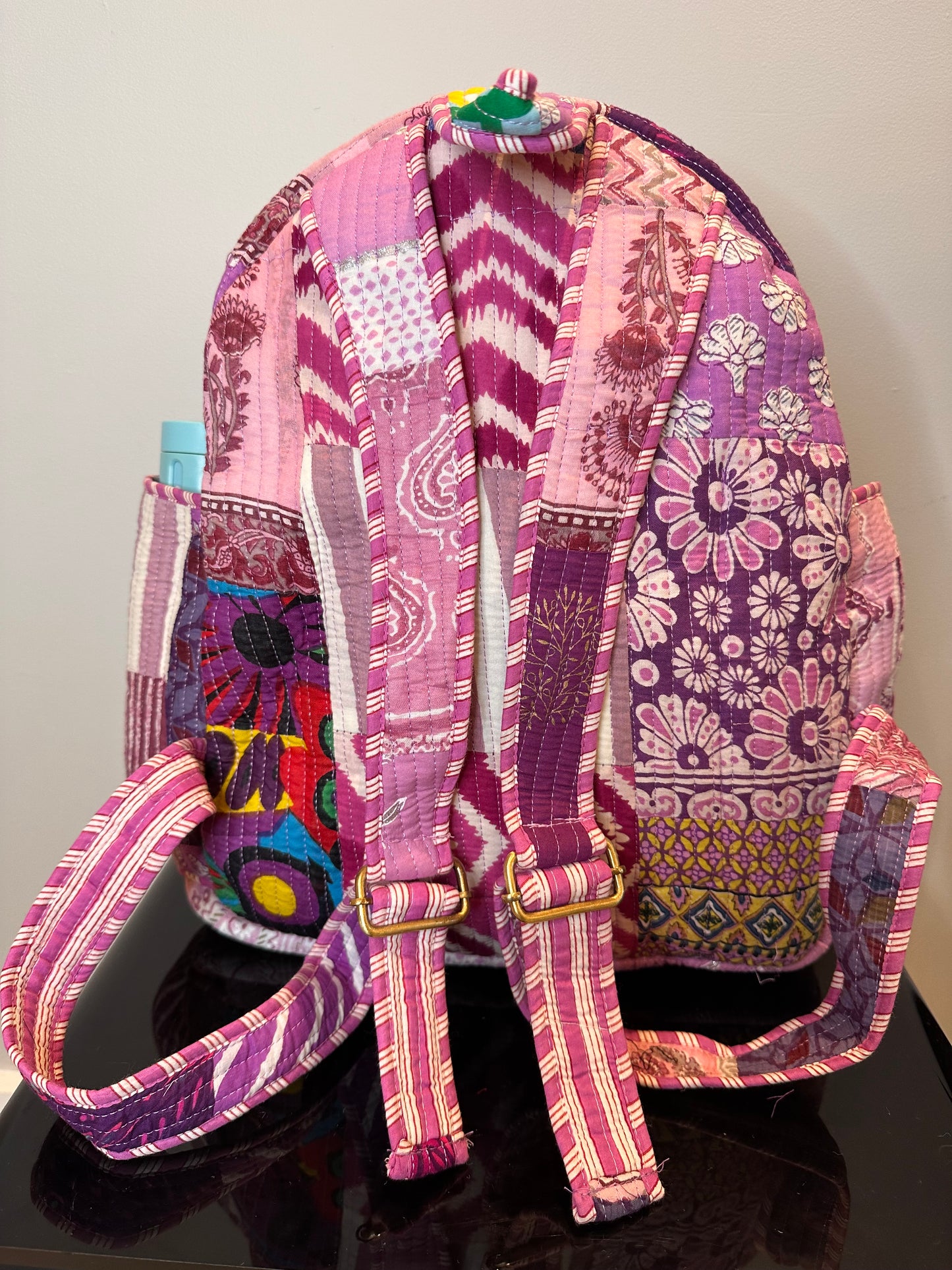 Lavender Patchwork Backpack