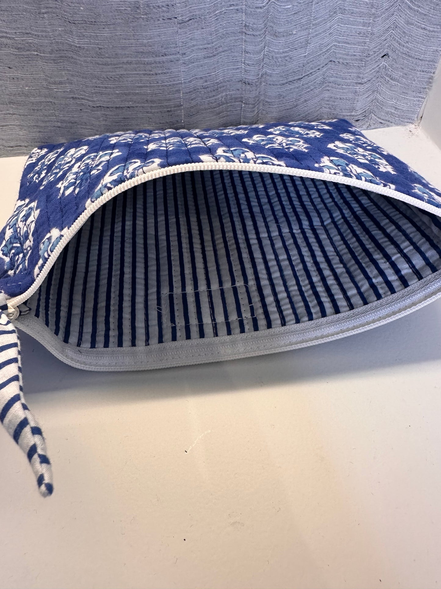 Blueberry Vine Zipper Pouch