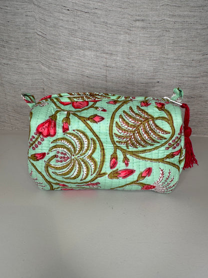 Mint Blossom - Multi Purpose Pouch