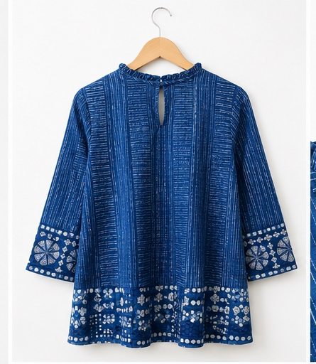 Indigo Panel Top