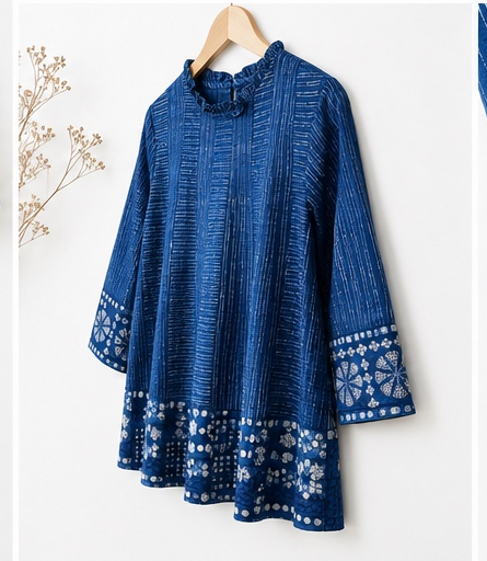 Indigo Panel Top