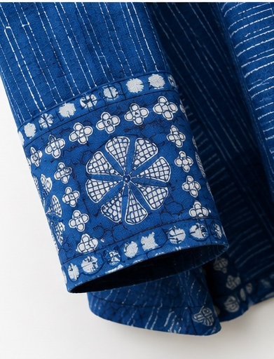 Indigo Panel Top