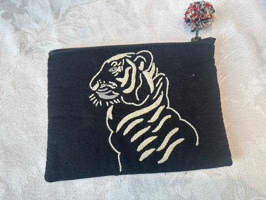 Tiger - Multipurpose Zipper Pouch