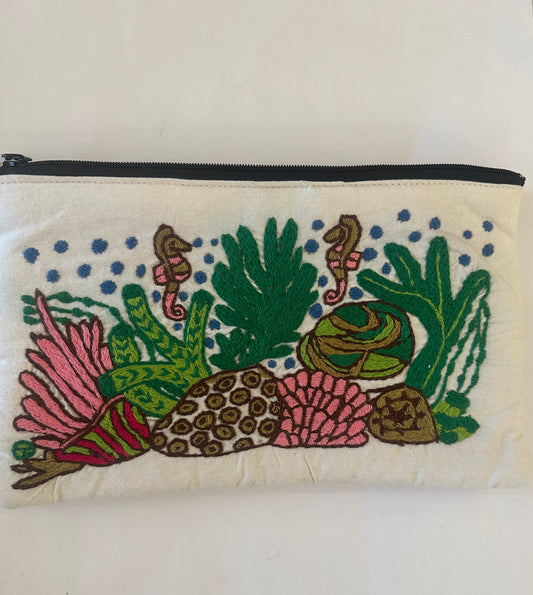 Marine Life - Multipurpose Zipper Purses