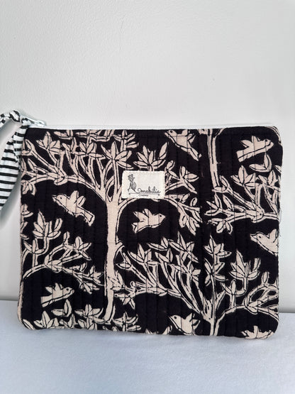 Midnight Grove Zipper Pouch