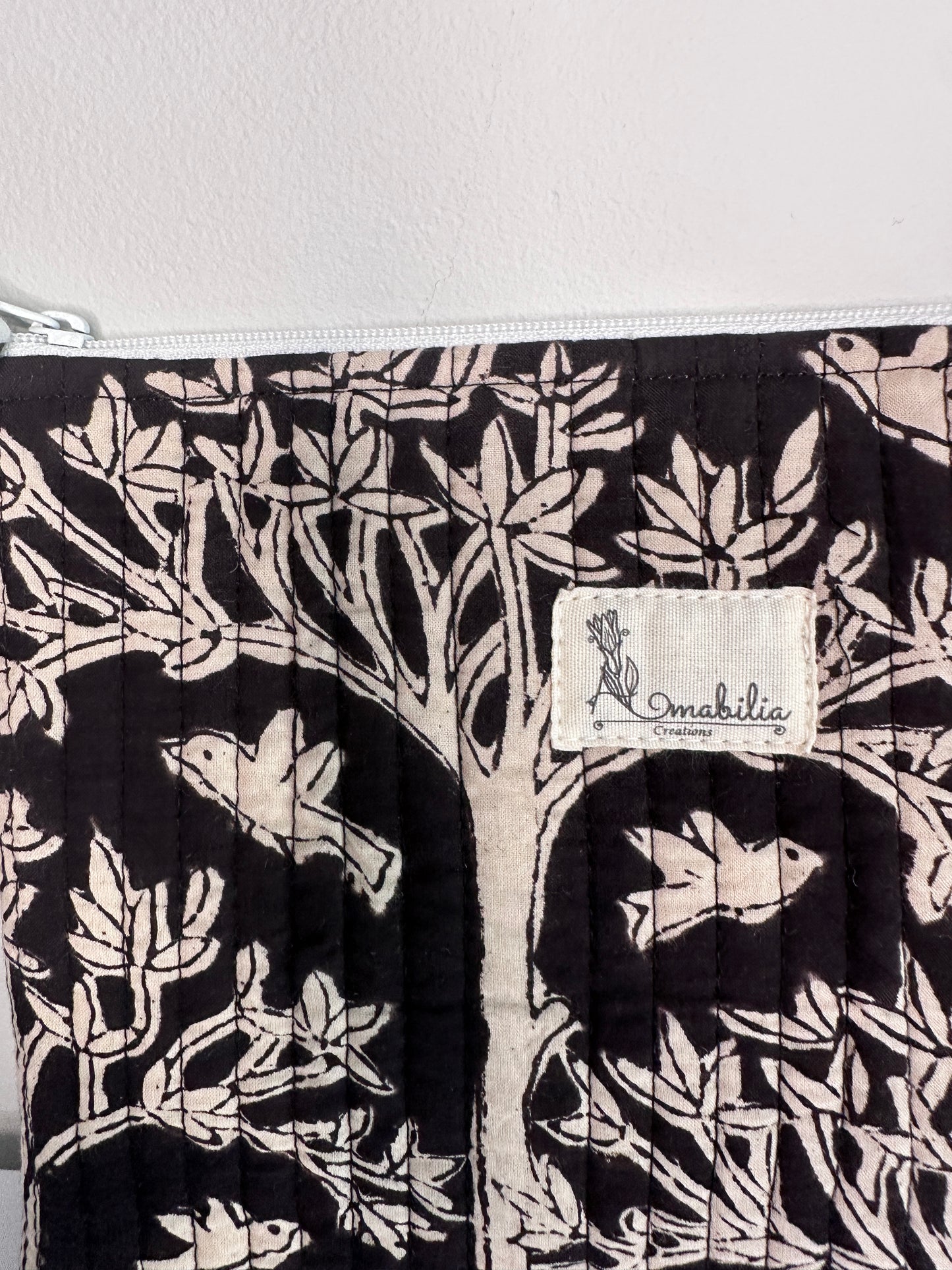 Midnight Grove Zipper Pouch