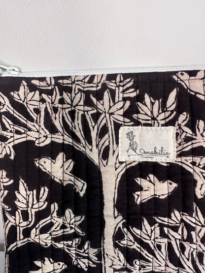 Midnight Grove Zipper Pouch
