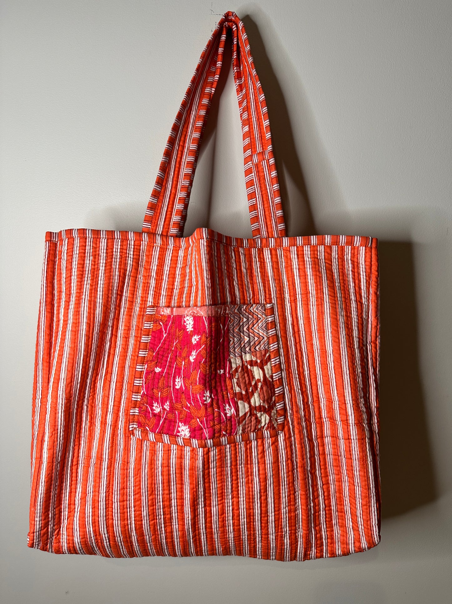 Autumn Quilted Tote Bag