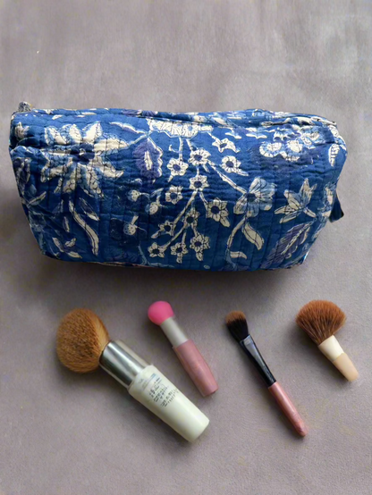 Indigo Bloom - Multi Purpose Pouch