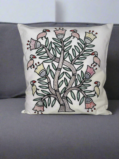 Tree of Life - Embroidered Cushion Covers | Scatter Pillows