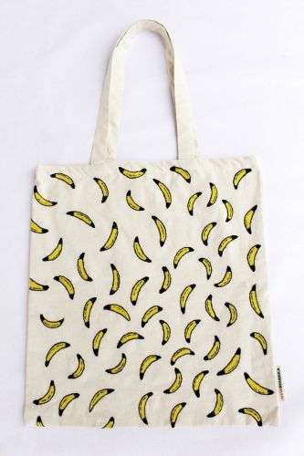 Bananas - Embroidered Tote Bag